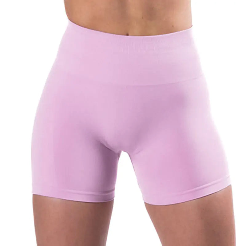 Sportshorts mit hoher Taille