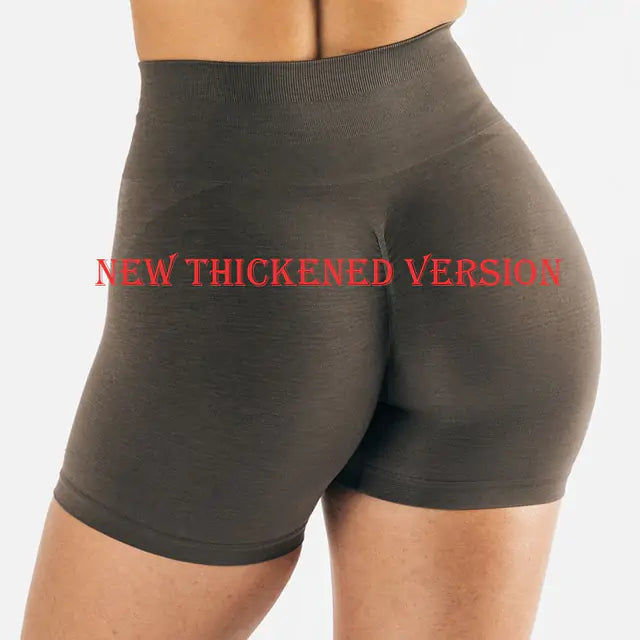 Sportshorts mit hoher Taille