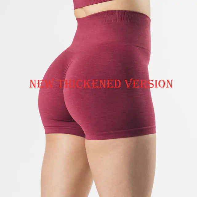 Sportshorts mit hoher Taille