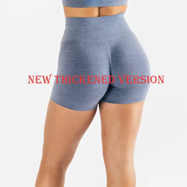 Sportshorts mit hoher Taille